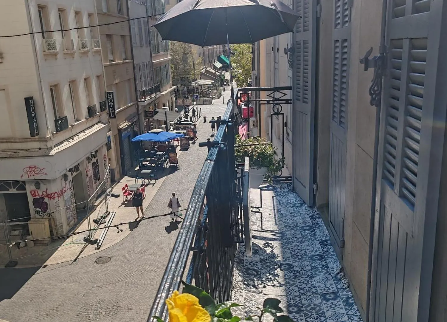 マルセイユT3 Grand Balcon Au Coeur Du Vieux Portアパートメント