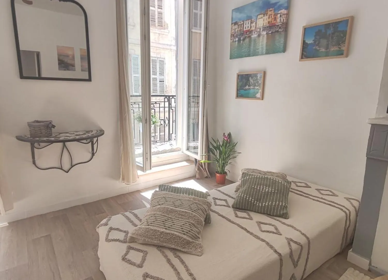 Апартаменты T3 Grand Balcon Au Coeur Du Vieux Port Марсель